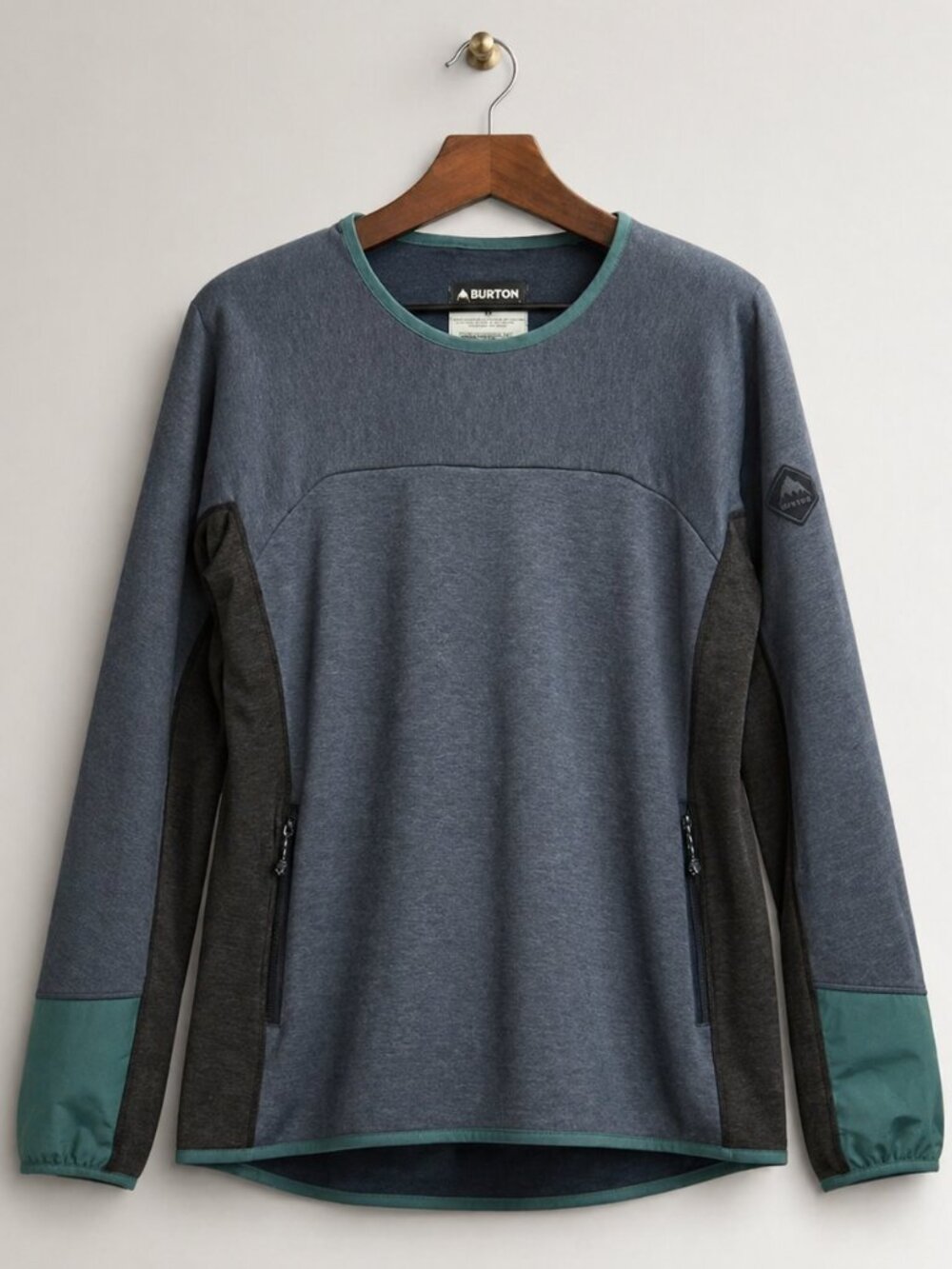 Burton Minturn Crew Fleece Pullover | Snow Layer | Women’s XL